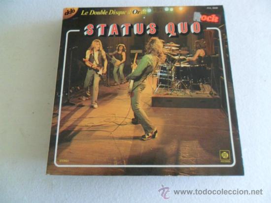 Discos de vinilo: STATUS QUO - LE DOUBLE DISQUE DOR DE... - Foto 1