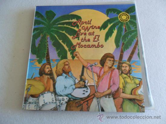 Discos de vinilo: APRIL WINE - LIVE AT THE EL MOCAMBO 1978 - Foto 1