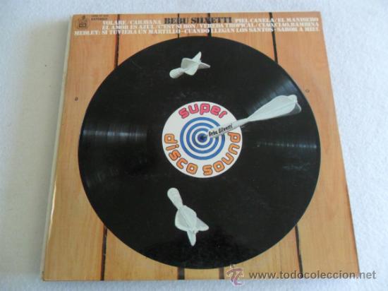 Discos de vinilo: BEBU SILVETTI - SUPER DISCO SOUND 1976 - Foto 1