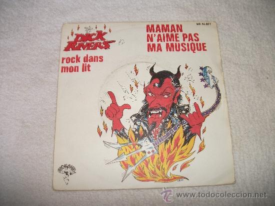 Discos de vinilo: DICK RIVERS / ROCK DANS MON LIT / MOUCHE - Foto 1