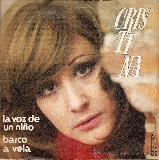 Discos de vinilo: SINGLE - CRISTINA (1973) - Foto 1