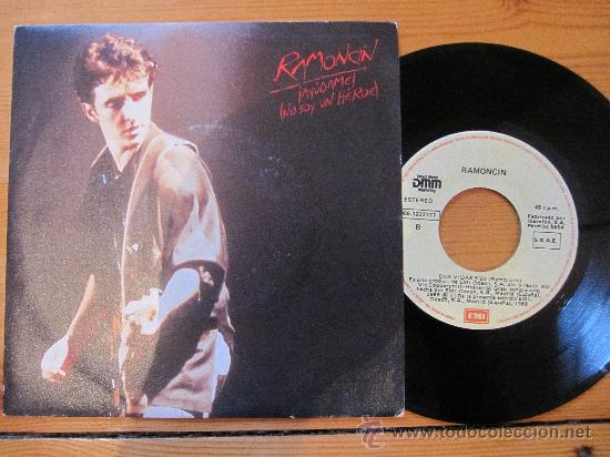 Discos de vinilo: RAMONCIN `Ayudame ( no soy un heroe)` - Foto 1