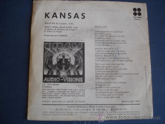 Discos de vinilo: KANSAS HOLD ON - Foto 2