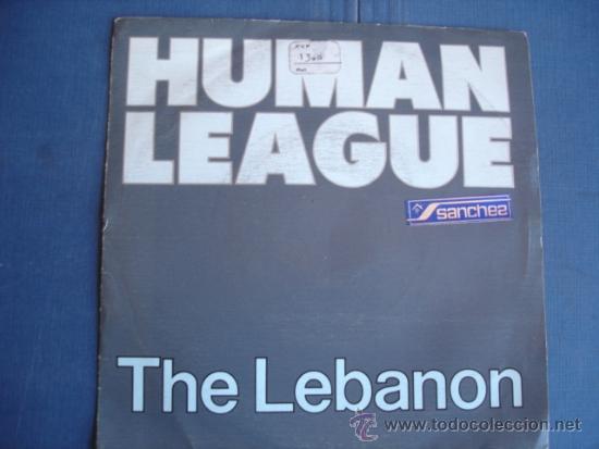 Discos de vinilo: HUMAN LEAGUE THE LEBANON - Foto 1