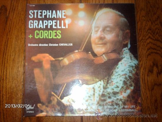 Discos de vinilo: stephane grappelli + cordes - Foto 1