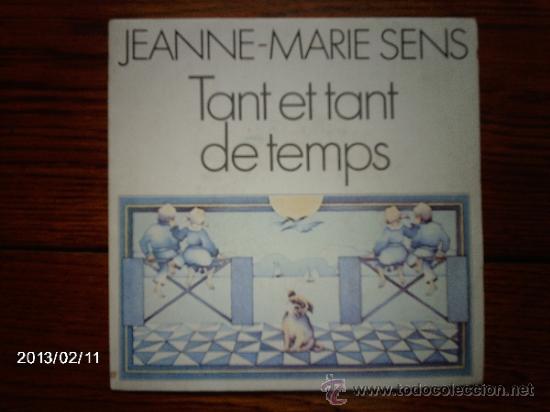 Dischi in vinile: jean marie sens  -  tant et tant de temps  + quelques motes pour lui