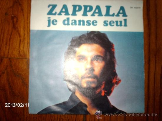 Discos de vinilo: zappala  -  je danse seul  + le proces de bruges - Foto 1