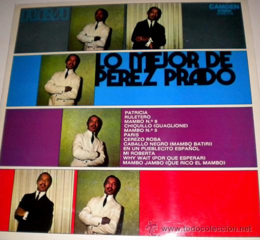 Discos de vinilo: Lo mejor de Perez Prado - Foto 1