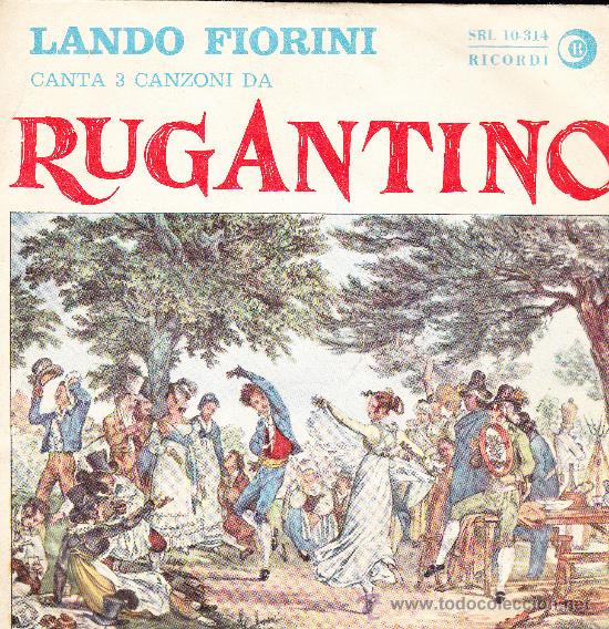 Discos de vinilo: LANDO FIORINI-CIUMACHELLA DE TRASTEVERE + ROMA NUN FA STUPIDA STASERA + TIROLLALERO EP 1963 (ITALY)
