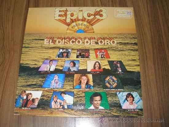 Discos de vinilo: EPIC 3, PRESENTA EL DISCO DE ORO - VARIOS - Foto 1