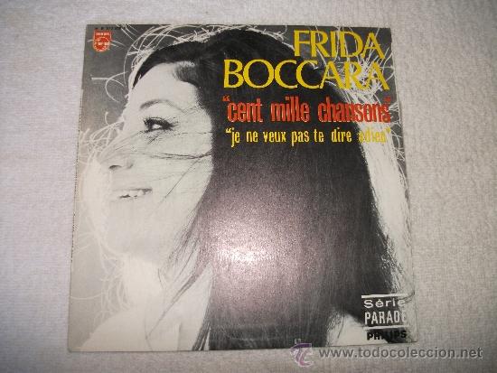 Discos de vinilo: FRIDA BOCCARA / CENT MILLE CHANSONS / PHILIPS - Foto 1