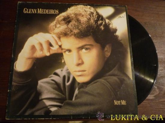 Discos de vinilo: GLENN MEDEIROS  -  NOT ME - Foto 2