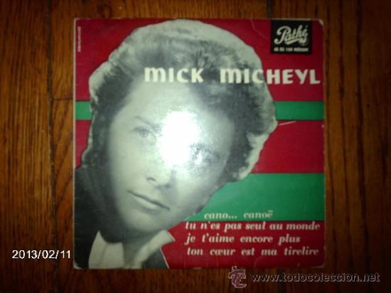 Discos de vinilo: mick  micheyl  - Cano,,,canoe  + 3 - Foto 1