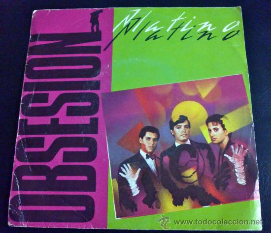 Discos de vinilo: PLATINO, OBSESI&Oacute;N - SINGLE - Foto 1