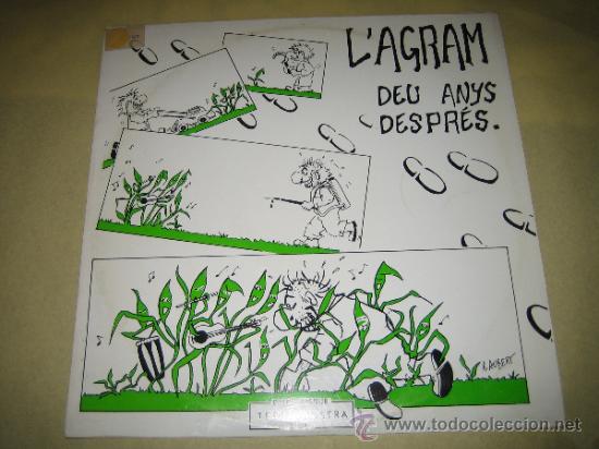 Discos de vinilo: L&acute;AGRAM - DEU ANYS DESPRES - - Foto 1