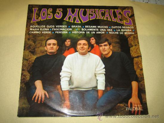 Discos de vinilo: LOS 5 MUSICALES 1968 - Foto 1