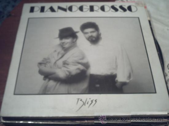 Discos de vinilo: Pianogrosso  Bliss  promo   ROXANE - Foto 1