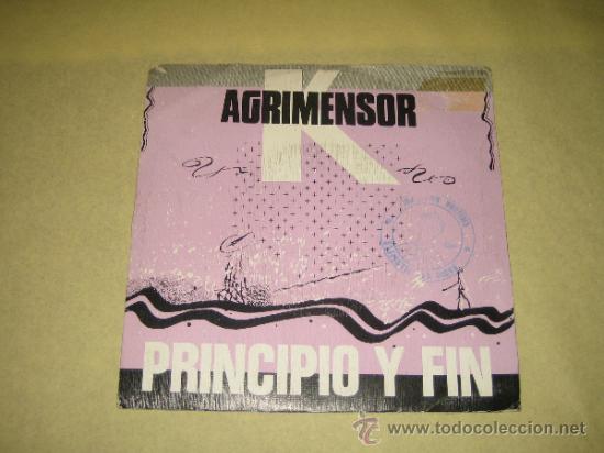Discos de vinilo: AGRIMENSOR K - VINILO 1982 CONTIENE HOJA PROPAGANDA EN EL INTERIOR - Foto 1