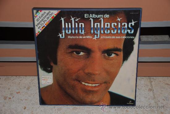 Discos de vinilo: DOBLE DISCO VINILO LP JULIO IGLESIAS - Foto 1