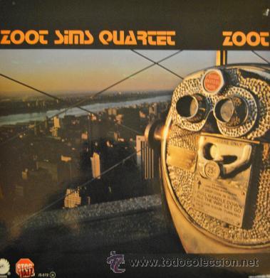 Discos de vinil: ZOOT SIMS QUARTET - ZOOT - LP ESPAÑOL DE VINILO