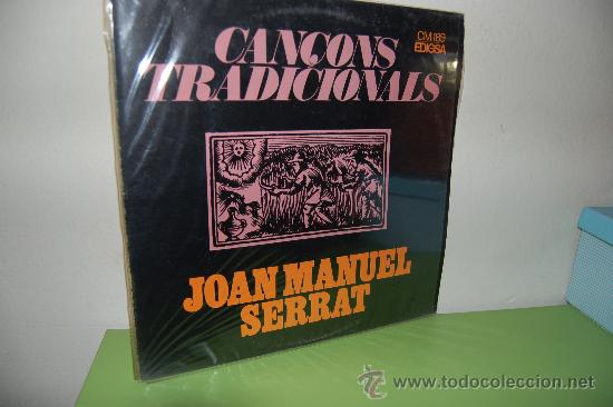 Discos de vinilo: JOAN MANUEL SERRAT Can&ccedil;ons Tradicionals - Foto 1