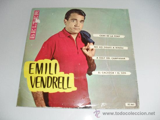 Discos de vinilo: EMILI VENDRELL - CAMI DE LA FONT +  3 EP 1961 - Foto 1