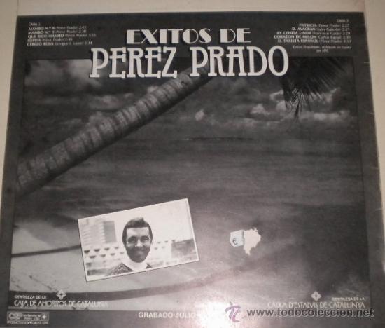 Discos de vinilo: Exitos  de Perez Prado - CBS 1.981 - Foto 2