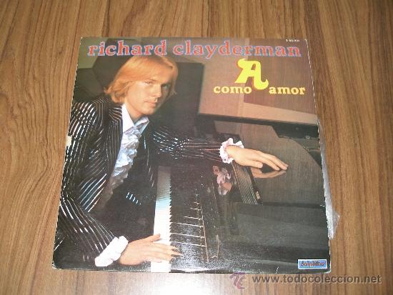 Discos de vinilo: Richard Clayderman - A Como amor - Foto 1