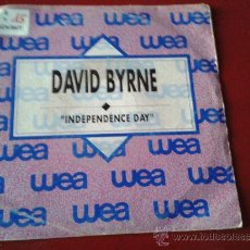 Dischi in vinile: SINGLE PROMO 45 RPM INDEPENDENCE DAY DAVID BYRNE EX TALKING HEADS CARA B THE CALL OF THE WILD. Lote 35887027