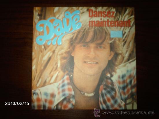 Discos de vinilo: dave   - dansez maintenant  + dimanche avec toi - Foto 1