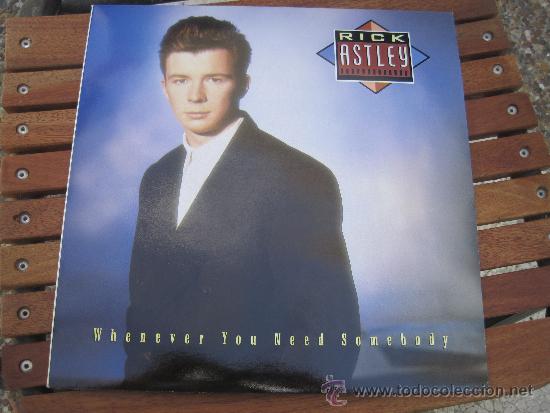 Discos de vinilo: Rick astley whenever you need somebody - Foto 1