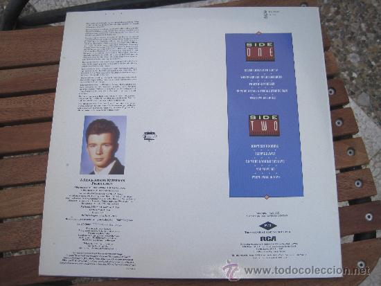 Discos de vinilo: Rick astley whenever you need somebody - Foto 2