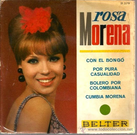 Discos de vinilo: EP ROSA MORENA : CON EL BONGO - Foto 1