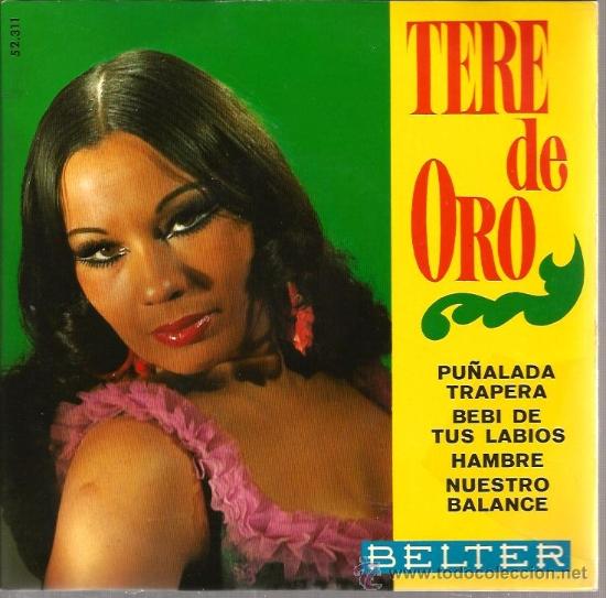 Discos de vinilo: EP TERE DE ORO : PU&Ntilde;ALADA TRAPERA - Foto 1