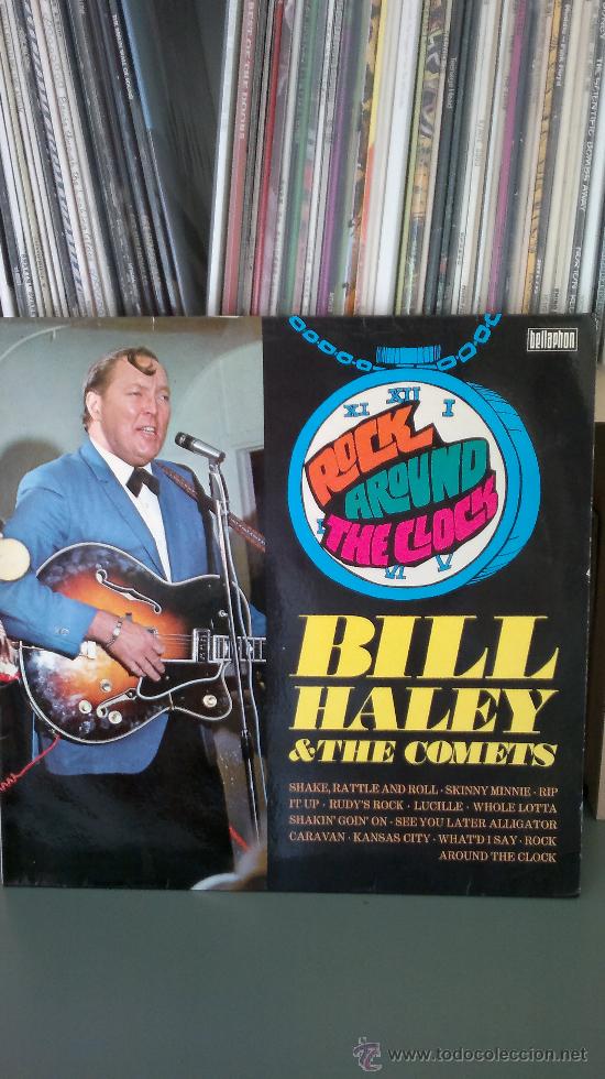Discos de vinilo: BILL HALEY & THE COMETS - ROCK AROUND THE CLOCK - Foto 1