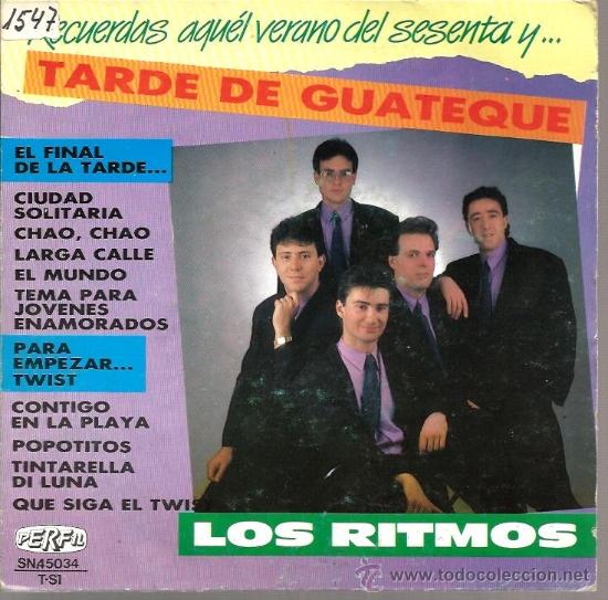 Discos de vinilo: SINGLE LOS RITMOS  (TARDE DE GUATEQUE ) - Foto 1