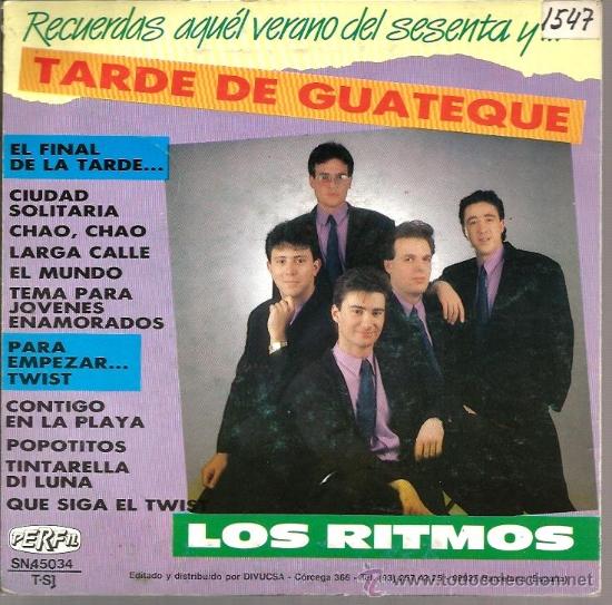 Discos de vinilo: SINGLE LOS RITMOS  (TARDE DE GUATEQUE ) - Foto 2
