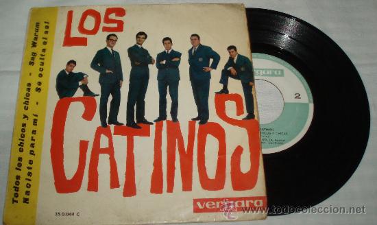 Discos de vinilo: disco de vinilo de los catinos a&ntilde;o 1963 - Foto 1