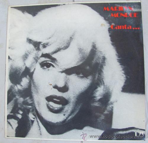 Discos de vinilo: MARILYN MONROE - CANTA ... - LP 1975 - Foto 1