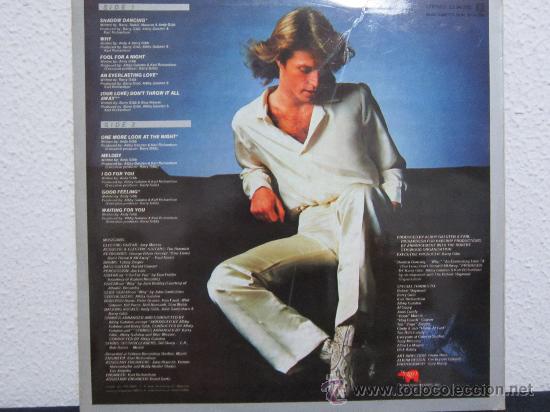 Discos de vinilo: ANDY GIBB SHADOW DANCING - 1978 - LP RSO (ED. ESPA&Ntilde;OLA) - Foto 2