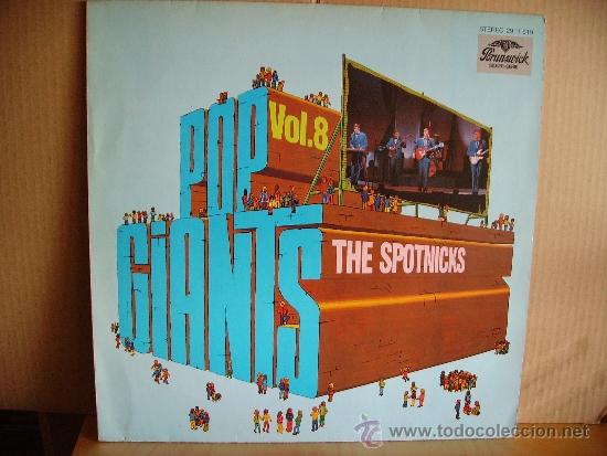 Discos de vinilo: THE SPOTNICKS ---- POP GIANTS VOL.8 - Foto 1