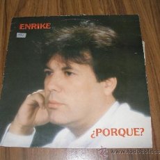 Discos de vinilo: ENRIKE CANTA - PORQUE. Lote 35979972