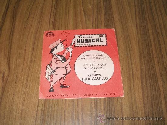Discos de vinilo: Orquesta Hita Castillo - Valencia Mambo - Foto 1