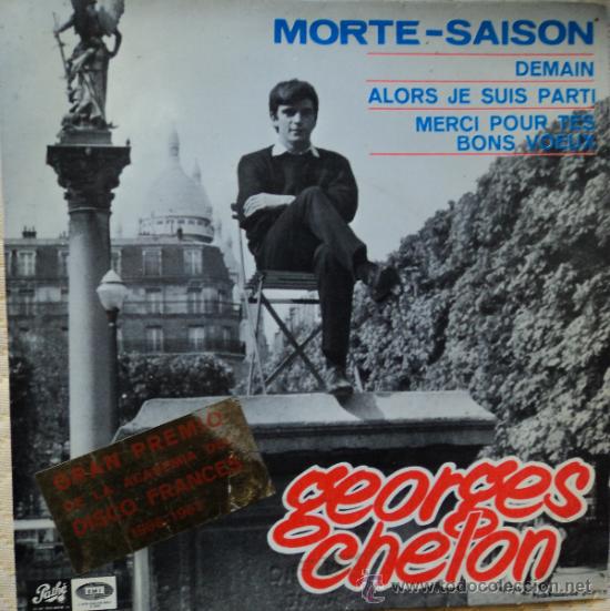 Discos de vinilo: Georges Chelon - Morte-Saison - Edici&oacute;n de 1966 de Espa&ntilde;a - Foto 1