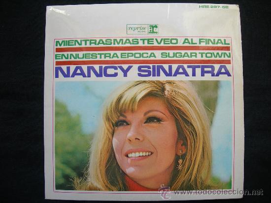 Discos de vinilo: NANCY SINATRA // SUGAR TOWN + 3 - Foto 1