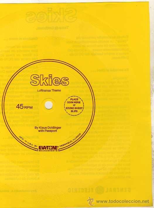 Discos de vinilo: Skies Lufthansa Theme. - Foto 1