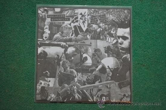 Discos de vinilo: POBLACION SUPERFLUA  10&rdquo; - Foto 1