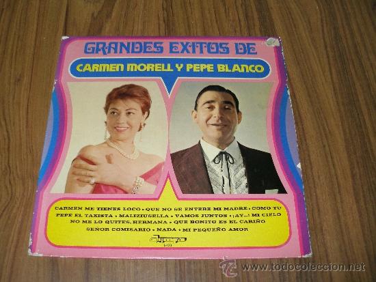 Discos de vinilo: Grandes Exitos de Carmen Morell y Pepe Blanco - Foto 1