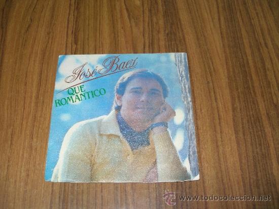 Discos de vinilo: Jose Baez - Que romantico - Foto 1