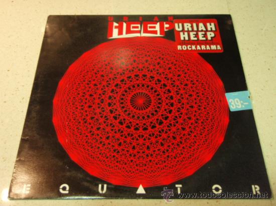 Discos de vinilo: Uriah Heep &ndash; Equator, Europe 1985 Epic - Foto 1